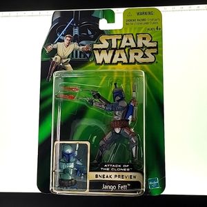 Jango Fett exclusive "sneak preview" Attack of the Clones figure